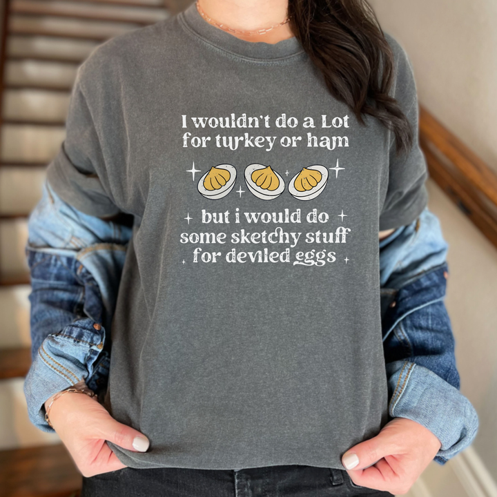 Sketchy Stuff for Deviled Eggs Graphic Tee