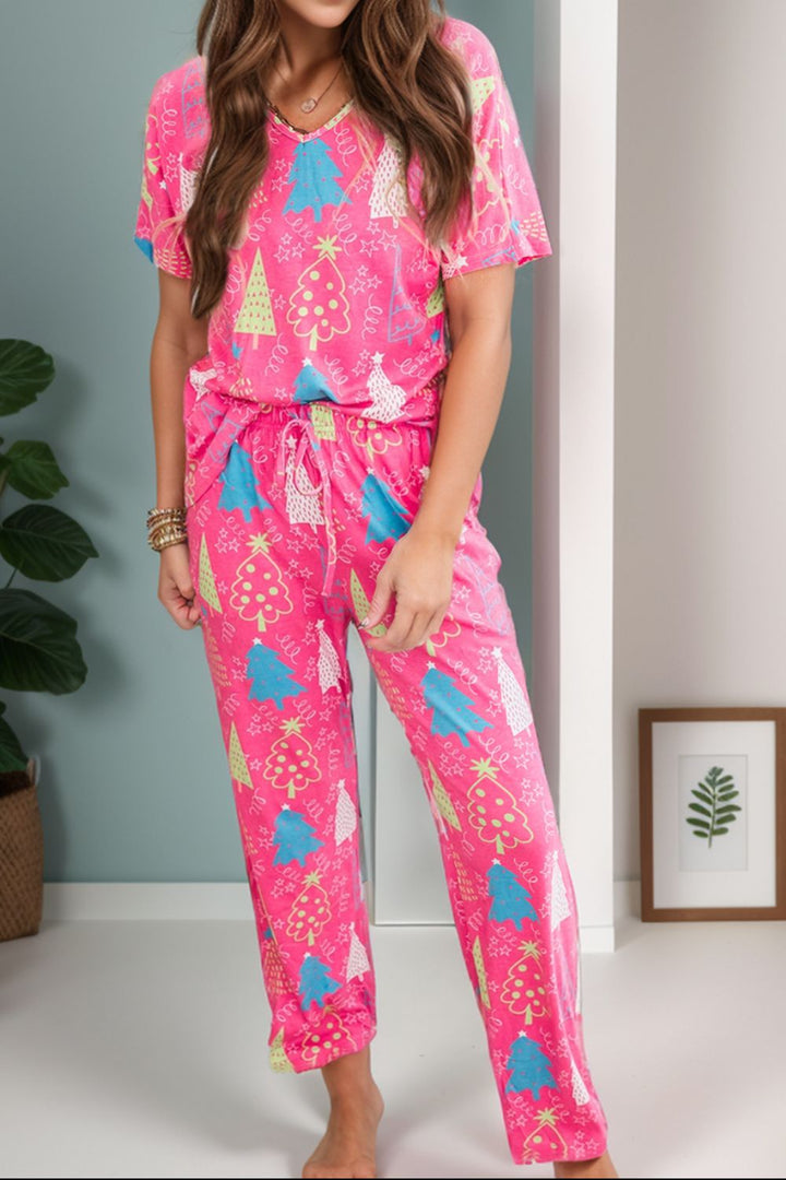The Bouncing Doodle Whimsical Tree PJs