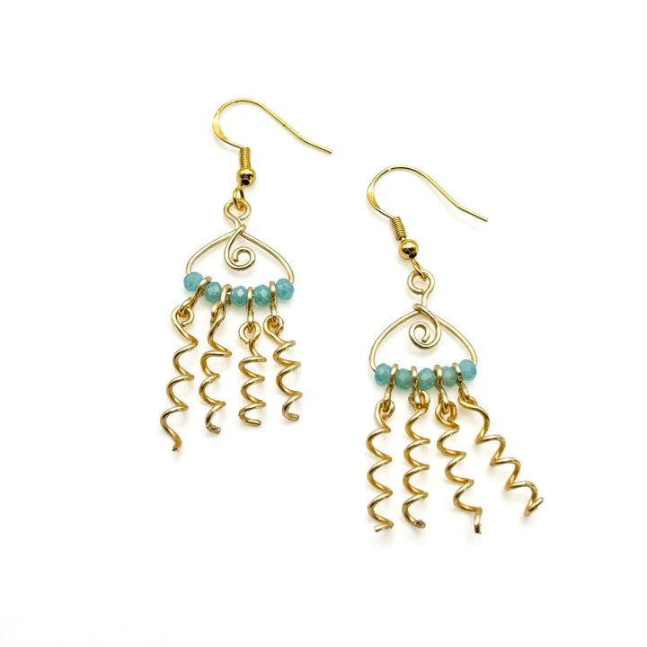 Jellyfish earrings