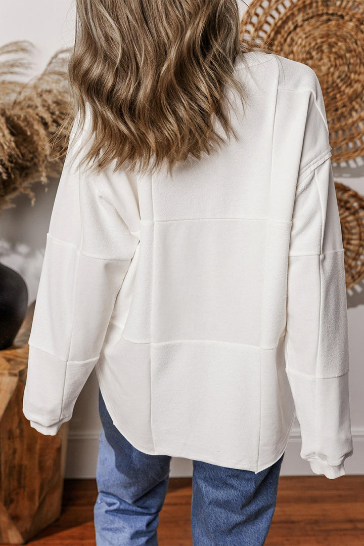 The Bouncing Doodle Round Neck Long Sleeve Sweatshirt