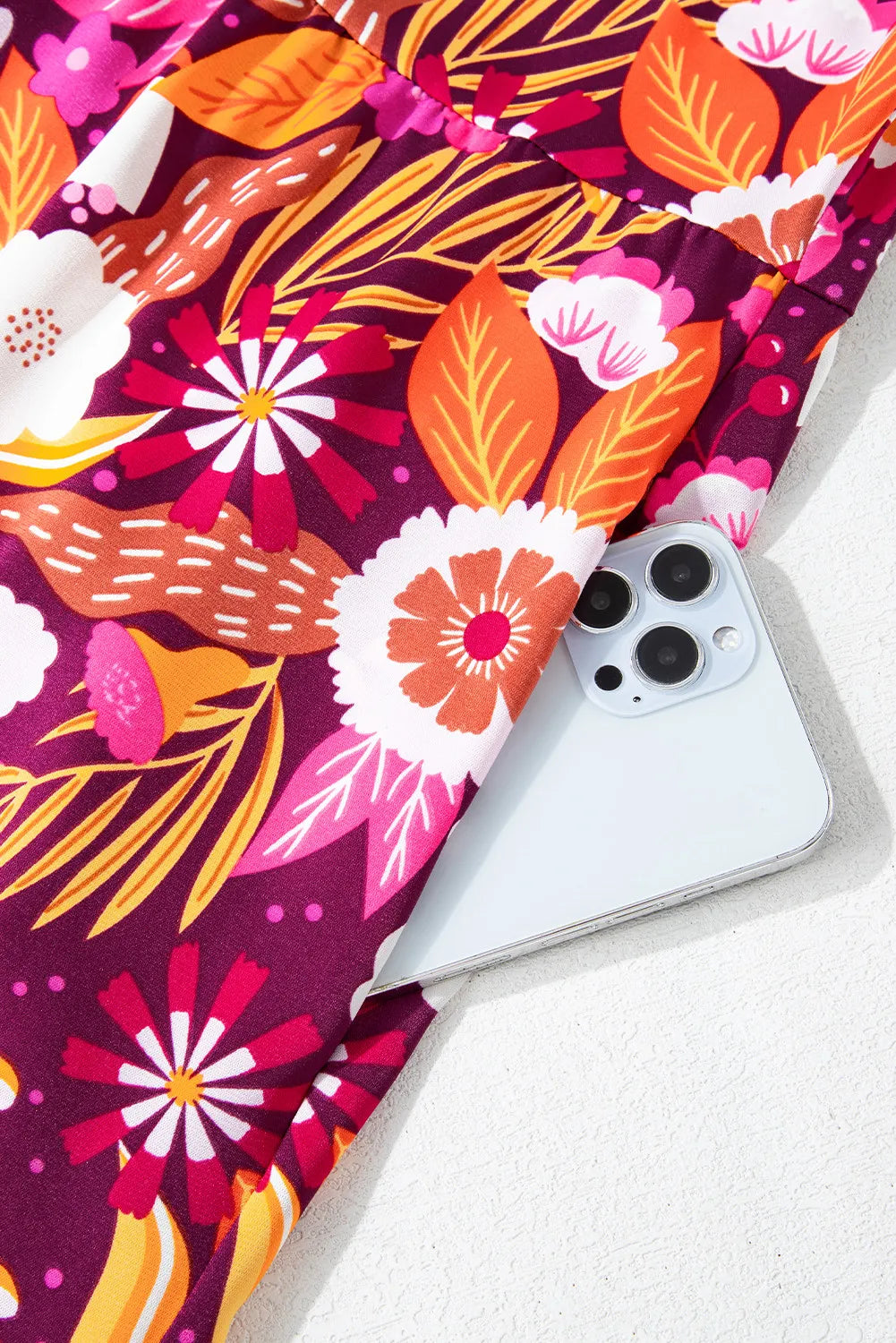 The Bouncing Doodle Maxi Floral Dress