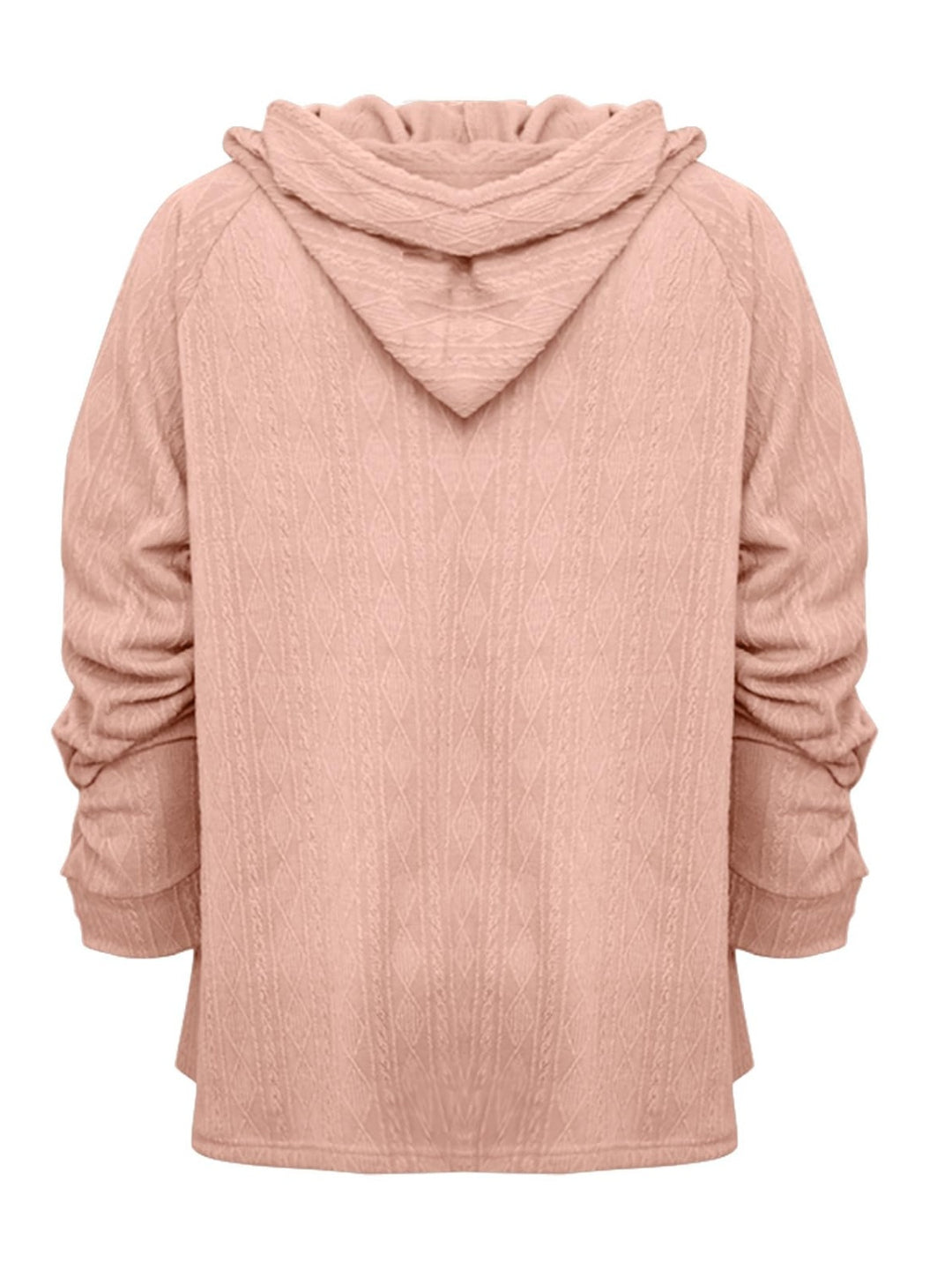 The Bouncing Doodle Drawstring Long Sleeve Hoodie