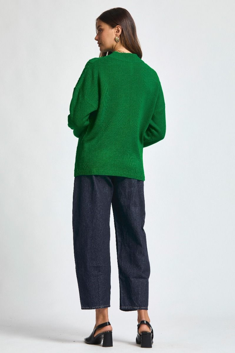 Dear Scarlett- Green with Envy Sweater