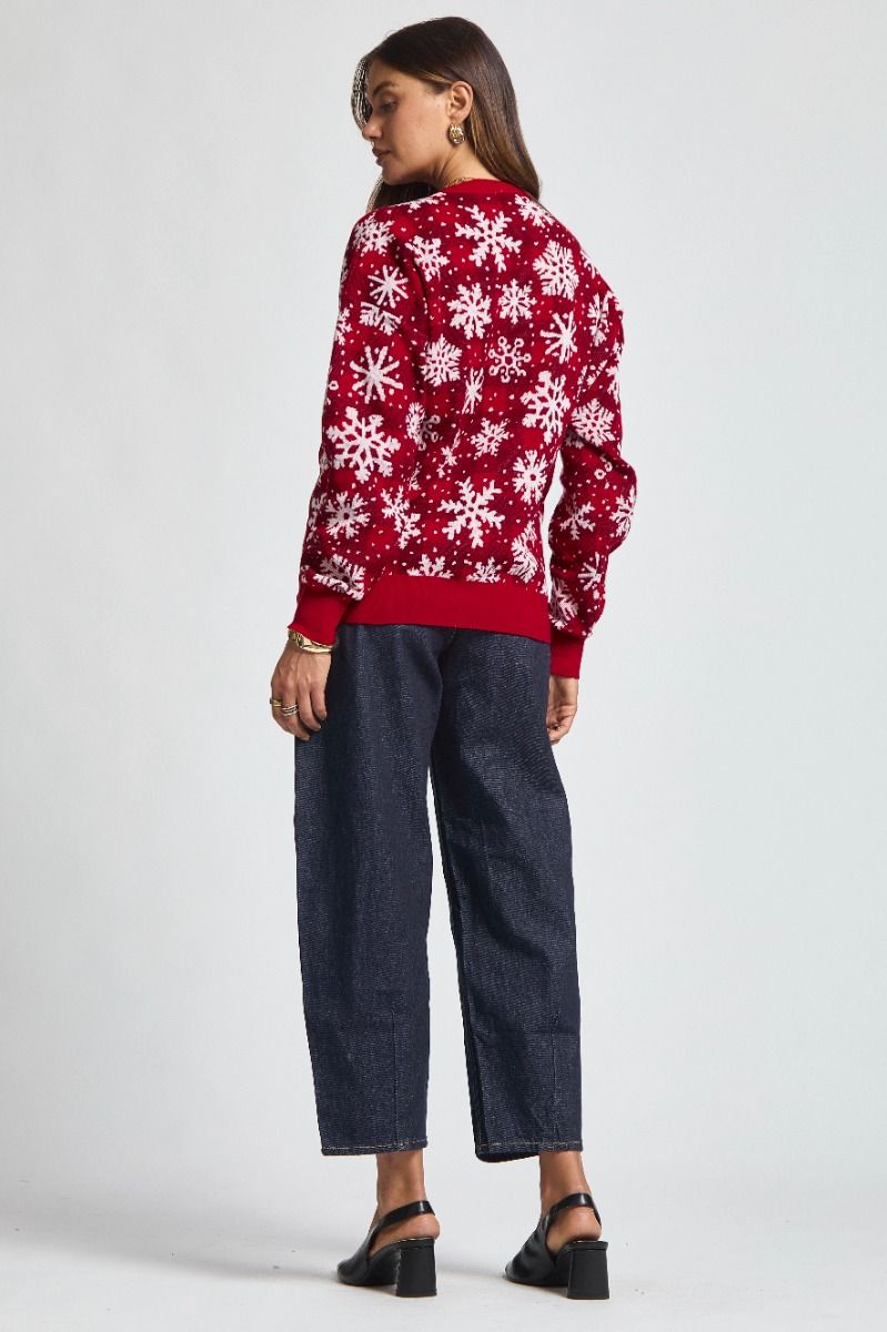 Dear Scarlett- Snowy Days Christmas Sweater