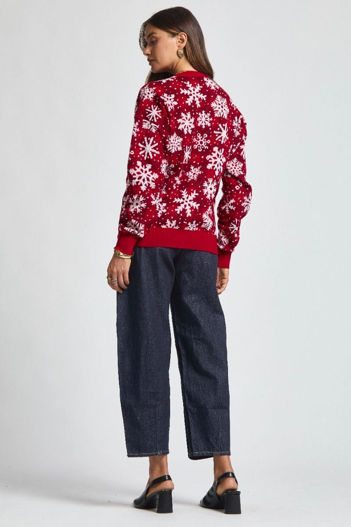 Dear Scarlett- Snowy Days Christmas Sweater