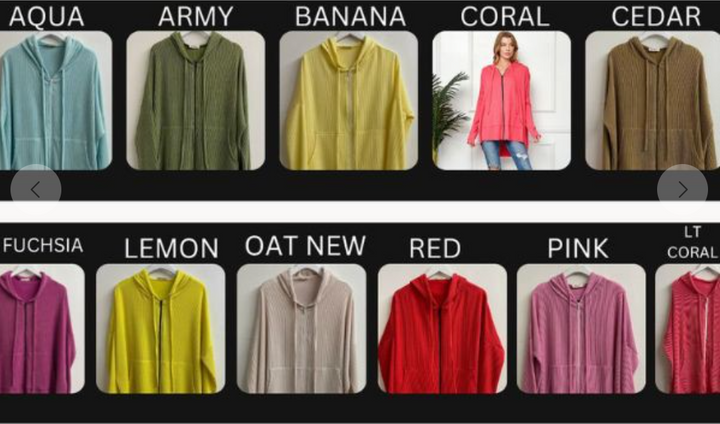 Blumin ZIP UP HOODIE JACKET