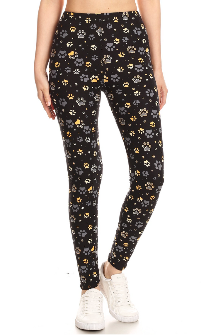Butter Soft Leggings - Paws