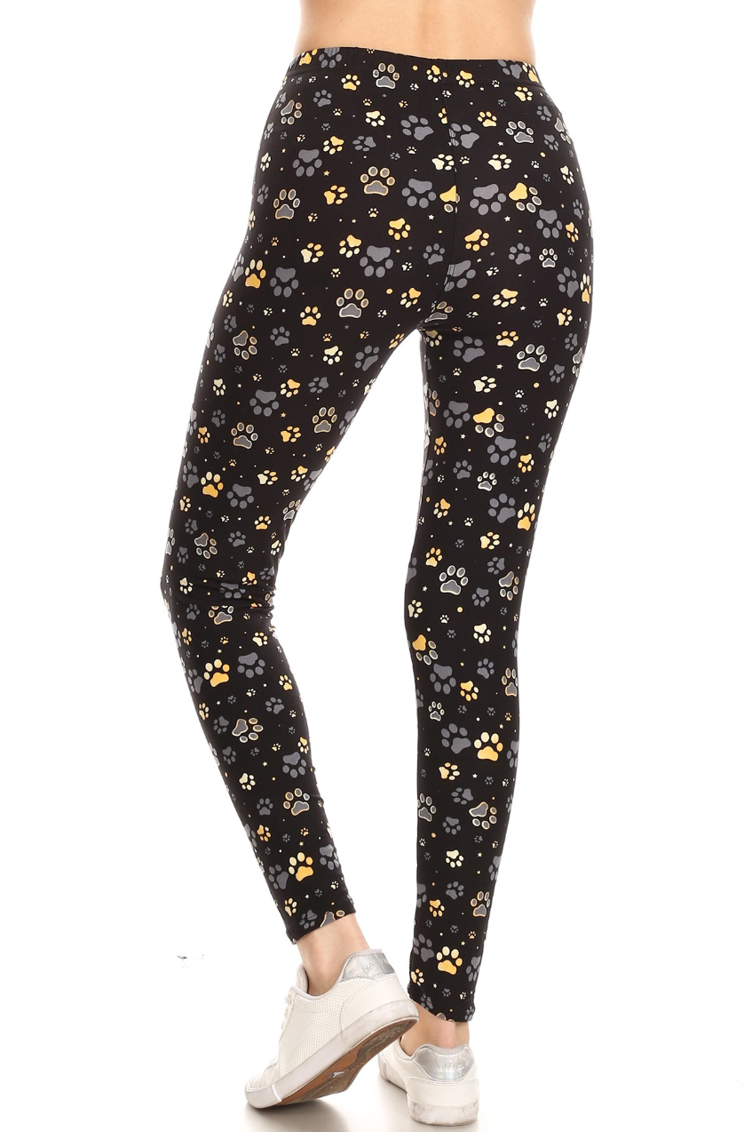 Butter Soft Leggings - Paws