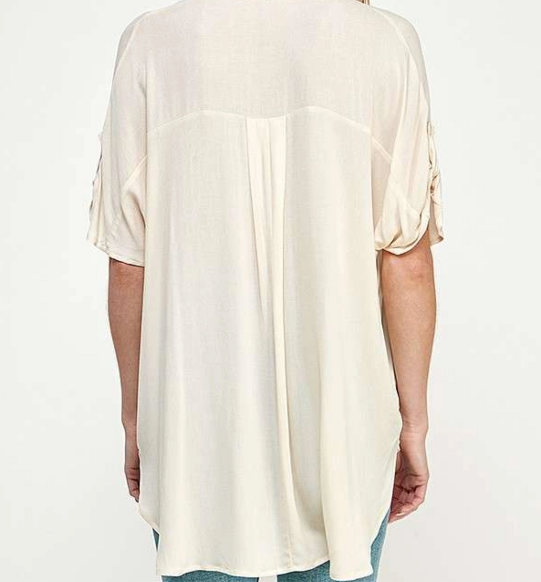 Culture Code - Oversized Short Sleeve Shirt